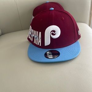 New era 59fiffty Big Retro P Phillies SnapBack hat BNWT